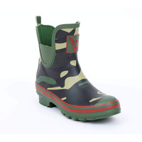 Image of Evercreatures Camouflage Meadow Ankle Wellies