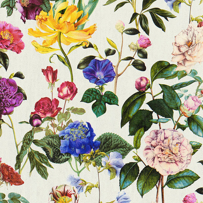 Jette Flowers Wallpaper White AS Creation AS373361
