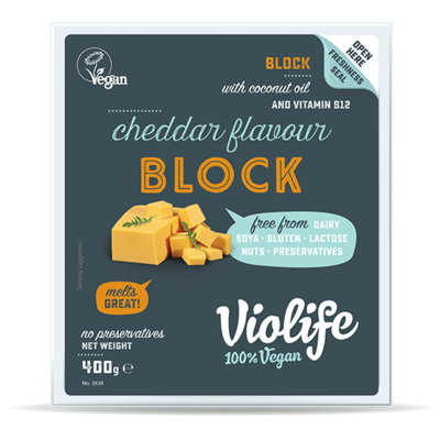 Violife Cheddar Block 400g