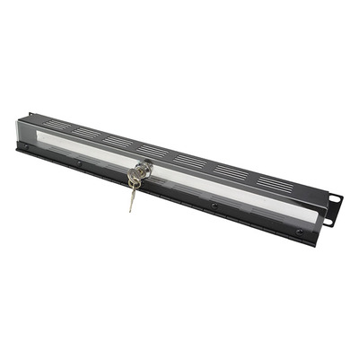 1U Security Rack Panel with Lock
