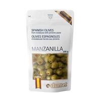 Image of Dumet Olives Manzanilla Spanish Olives With Pimento Paste 200g