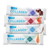 Image of Max Sport - Max Sport Collagen + Protein Bar Salted Caramel Flavour (40g x 18)