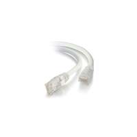 Image of C2G 0.5m Cat5e Booted Unshielded (UTP) Network Patch Cable - White
