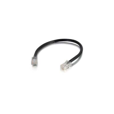 C2G 0.5m Cat5e Non-Booted Unshielded (UTP) Network Patch Cable - Black