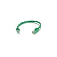 Image of C2G 0.5m Cat6 Booted Unshielded (UTP) Network Patch Cable - Green