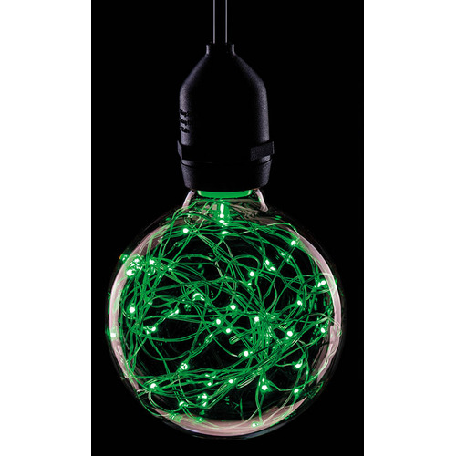 1.7W LED G95 Polystar ES Lamp - Green