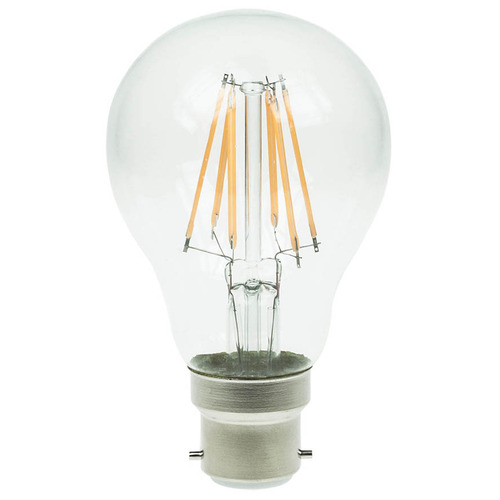 Dimmable 7W LED Filament GLS Lamp 2700K - Bayonet