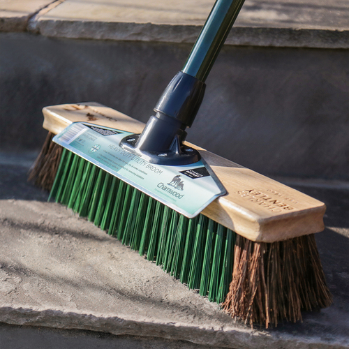 16" Utility Broom with Scraper FSC&#174; 100%