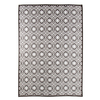 Image of Tile Motif Waterproof Rug Black 230x160cm