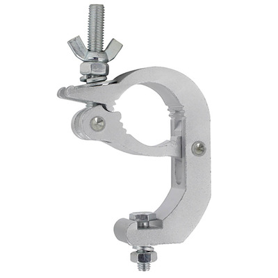 Self Locking Lighting Clamp 48-51mm 100Kg SWL - Silver