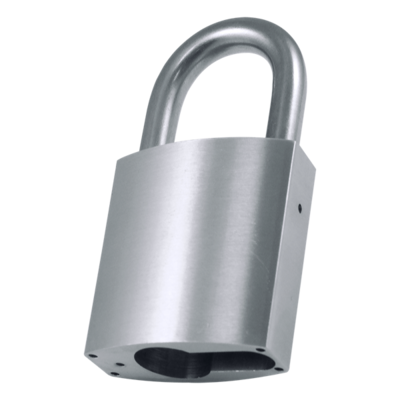 EVVA HPM Open Shackle Padlock Without Cylinder - L24783