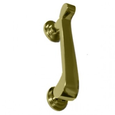 Long brass door knocker