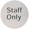 Image of Staff Only Door Sign