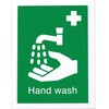 Image of Hand Wash PVC Sign