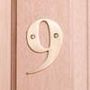 Image of 10cm Brass House Numbers-9