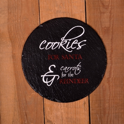 Santa’s Treat Plate - "Cookies for Santa and carrots for the reindeer"