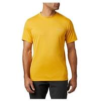 Image of Mens Columbia Zero Rules Short Sleeve T Shirt - Yellow