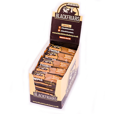 Blackfriars Caramel Toffee Flapjack Bars (box of 25)