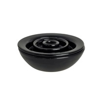 Image of Stef Baxter Black Stoneware Soap Dish With Drainage Holes