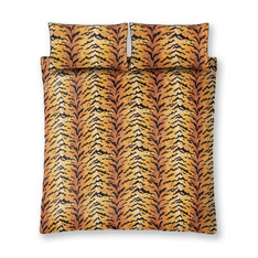 Paloma Home Tiger Gold Double Duvet Cover And Pillowcase Set