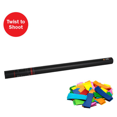 Handheld Confetti Cannon 80cm - Multi Colour