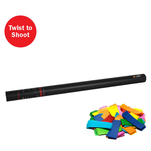 Handheld Confetti Cannon 80cm - Multi Colour