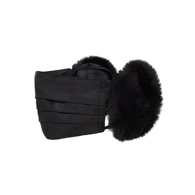 Felicity Face Mask and Ear Muffs - Black