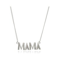 Image of Art Deco Mama Necklace - Silver
