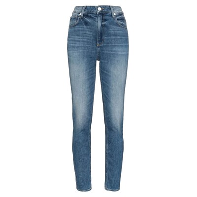 Sarah Slim High Rise Slim Leg Jeans - Embarcadero