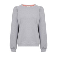 Image of Piper Cotton Sweater - Grey
