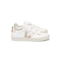 Image of Recife Leather Trainers - Extra White & Platine