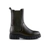 Rebel Chelsea High Leather Boots - Khaki