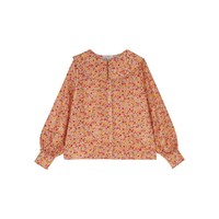 Image of Alison Silk Blouse - Ditsy Yellow