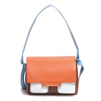 Image of Honey Florence Leather Bag - Cognac Mix