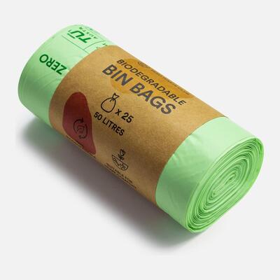 Zero Waste Club - Biodegradable Bin Bags (50L) (Pack of 25)