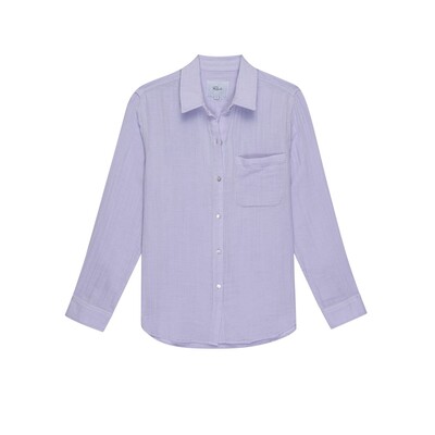 Ellis Cotton Shirt - Violet