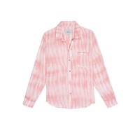 Image of Josephine Shirt - Coral Tie Dye