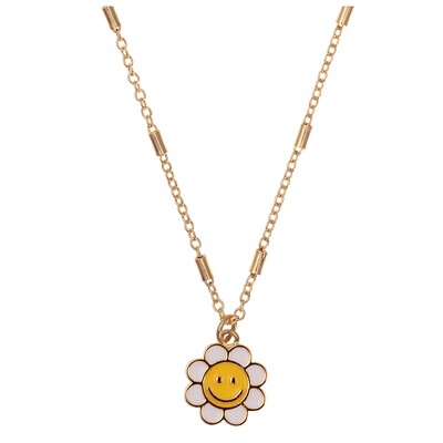 Flower Power Necklace - White