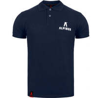 Image of Alpinus Mens Wycheproof Polo Shirt - Navy Blue