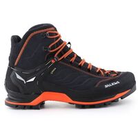 Image of Salewa Mens Mountain Trainer GTX Hiking Shoes - Orange/Black
