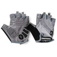 Image of Meteor Unisex Gel GX42 Bicycle Gloves - Grey