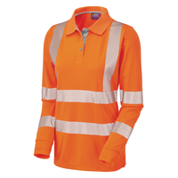 Image of Leo PL08 Pollyfield Womens High Vis Polo Shirt