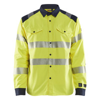 Image of Blaklader 3239 Multinorm High Vis Yellow Shirt