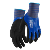 Image of Blaklader 2936 Waterproof Nitrile Coated Work Gloves
