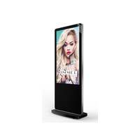 Image of Allsee 50" Black Android Freestanding Digital Poster - L50HD9