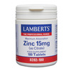 Image of Lamberts Zinc 15mg (as Citrate) - 180's