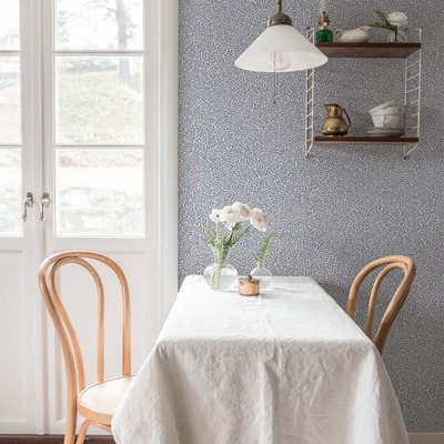 Sommarang Anna Wallpaper Light blue Galerie S55002
