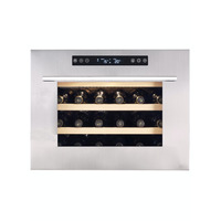 Image of ART296101 60cm Icon Lusso Built In Column Stainless Steel Wine Cooler