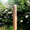 Image of Free Standing Oak House Sign Post