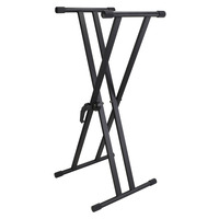 Strong Double Cross Keyboard Stand with Locking Mechanism by Cobra